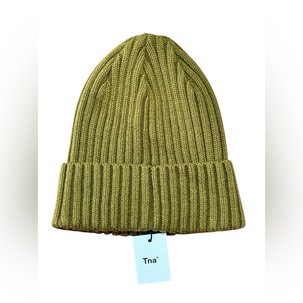 BNWT | TNA | Rush Beanie | Kiwi Green | OS - Picture 2 of 6